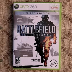 Xbox 360 limited edition Battlefield bad company 2 NWOT